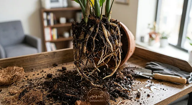 پوسیدگی ریشه زاموفیلیا